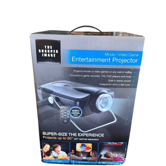 The Sharper Image Entertainment Projector - Picture 1 of 6
